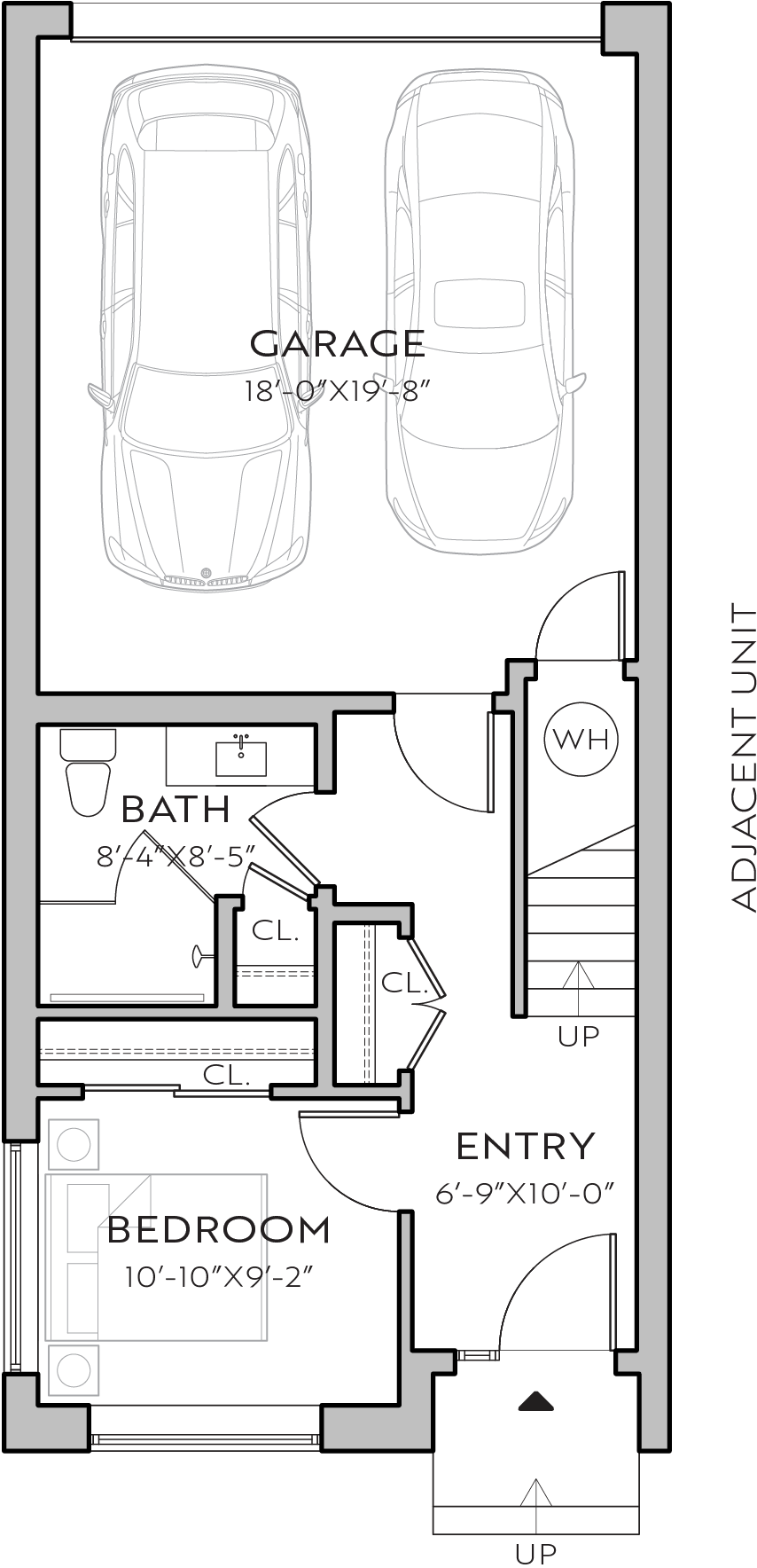 2051 26th A floor plan - 1st floor
