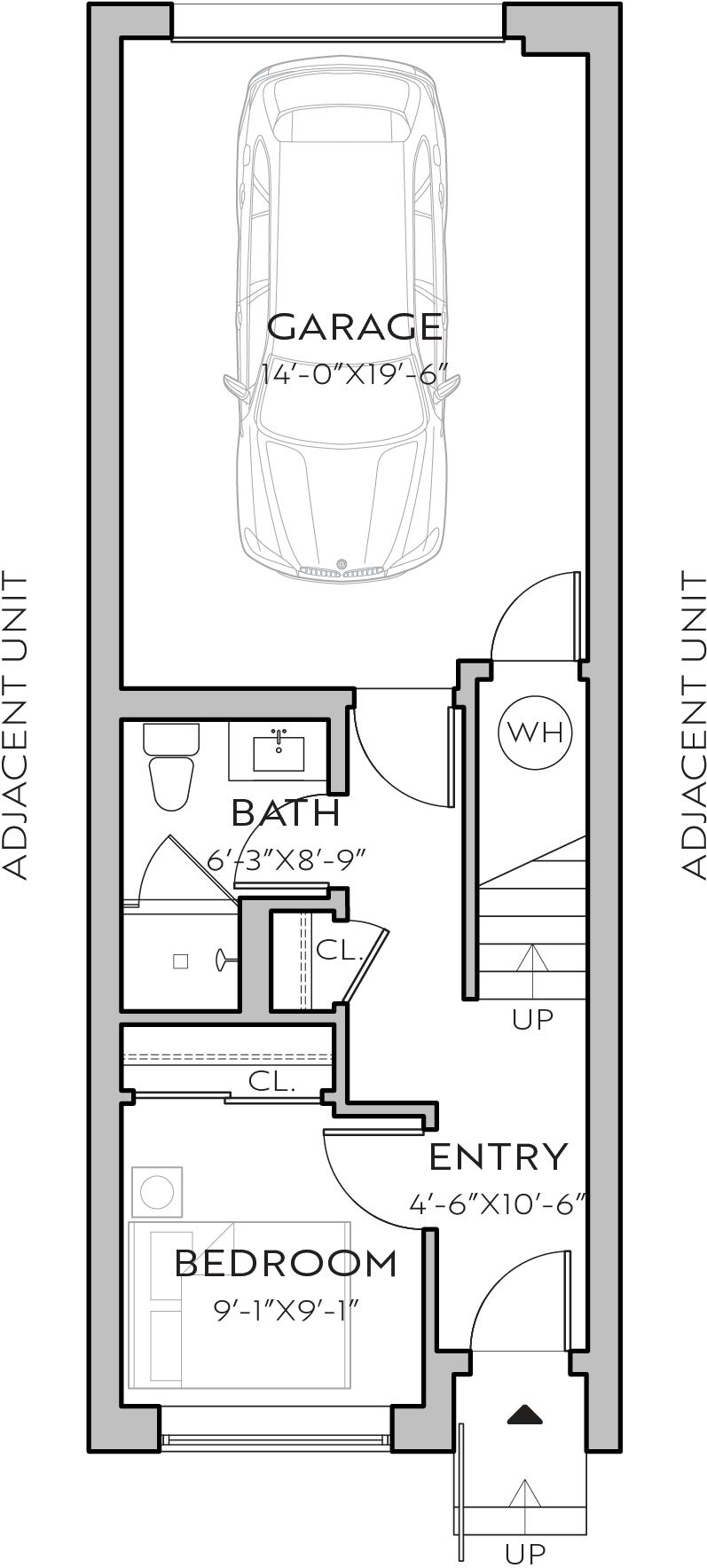 2051 26th C floor plan - 1st floor