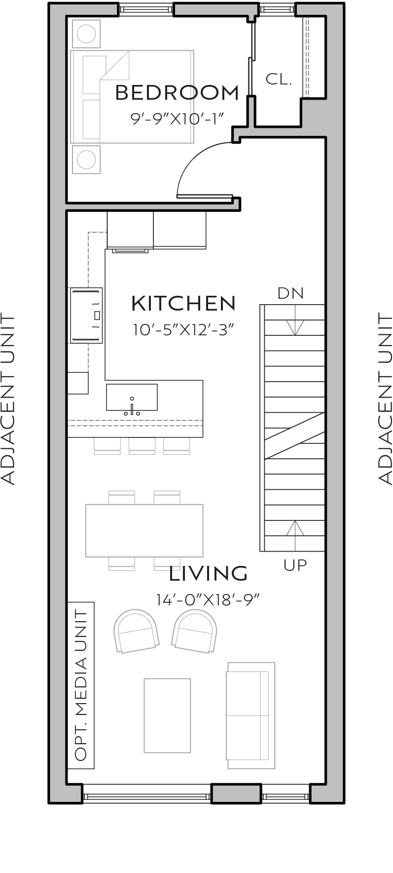2051 26th C floor plan - 3rd floor