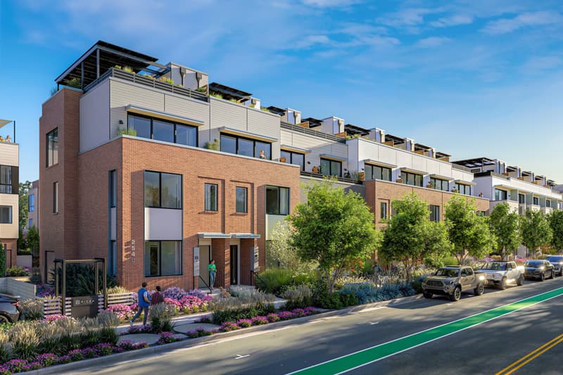Exterior rendering of Picea residences