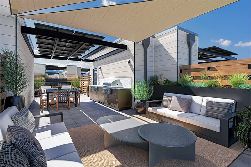 Picea 2051 26th St. Unit D - Roofdeck