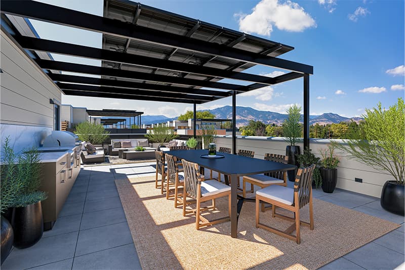 Picea 2051 26th St. Unit E - Roofdeck