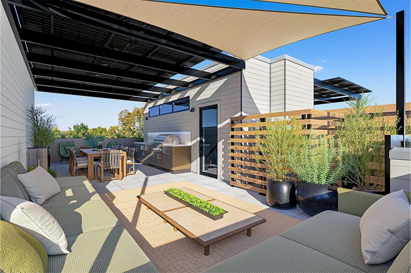 Picea 2540 Spruce St. Unit G - Roofdeck