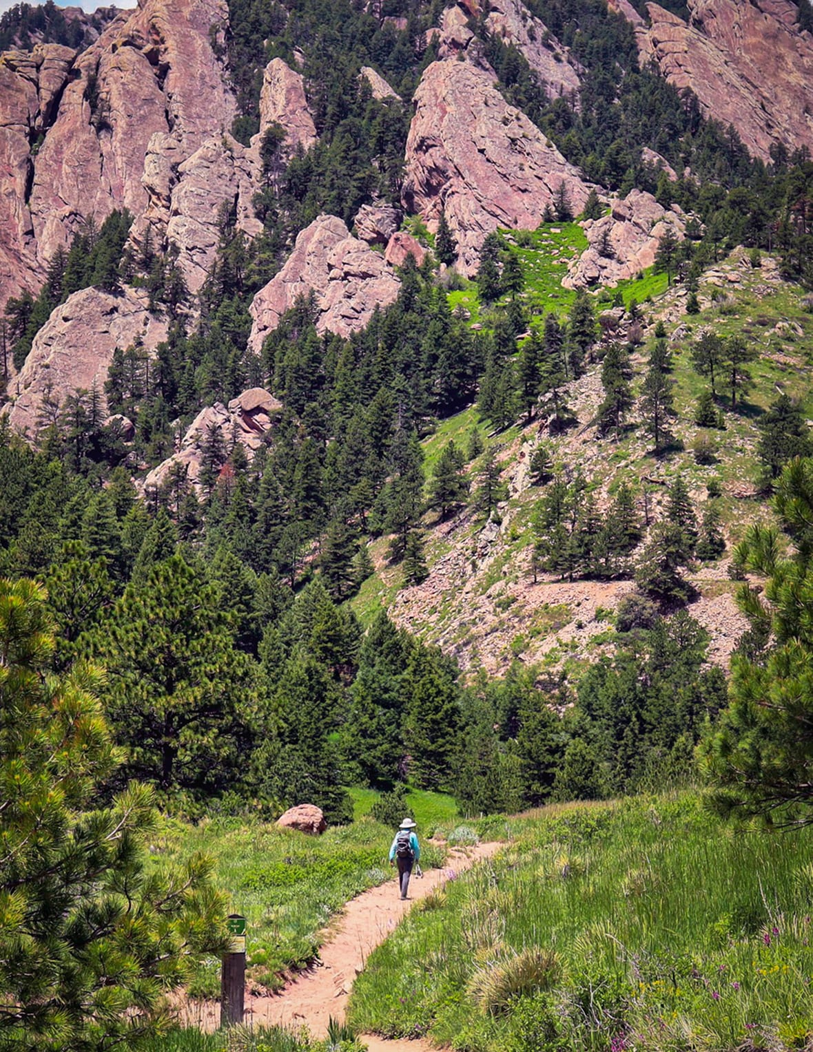 Hiking at Chautauqua